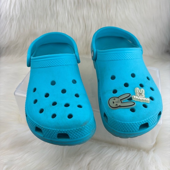 CROCS Sandals with Bunny Charm - Picture 1 of 6